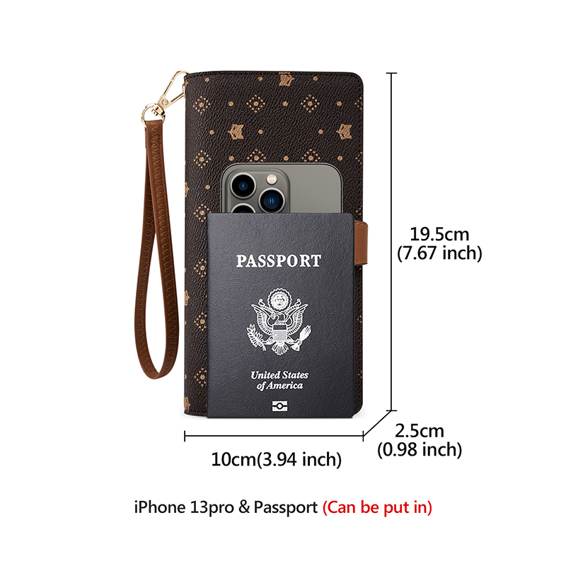 FOXER Portafoglio lungo da don - Monogram Keychain Leather recensione e prezzo